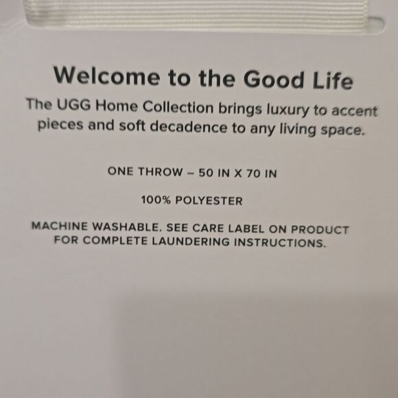 UGG Novah Throw Blanket- - Picture 5 of 5